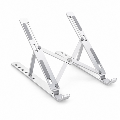 Aluminum Adjustable Laptop Stand for Desk - Foldable